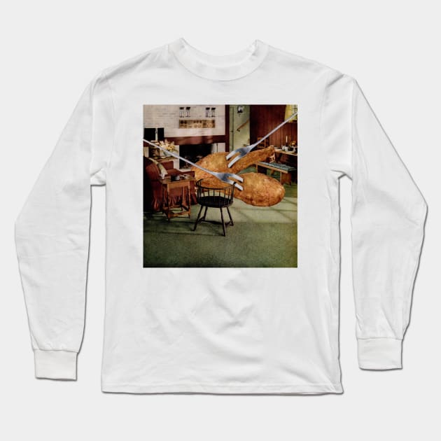 Crime Long Sleeve T-Shirt by Lerson Pannawit